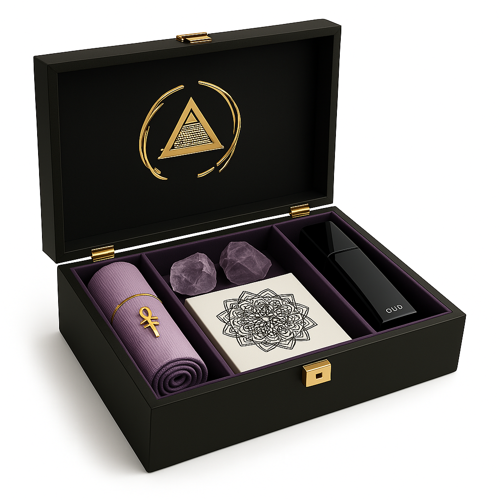 Stargate Aroma Therapy Box with Crystals and Oils