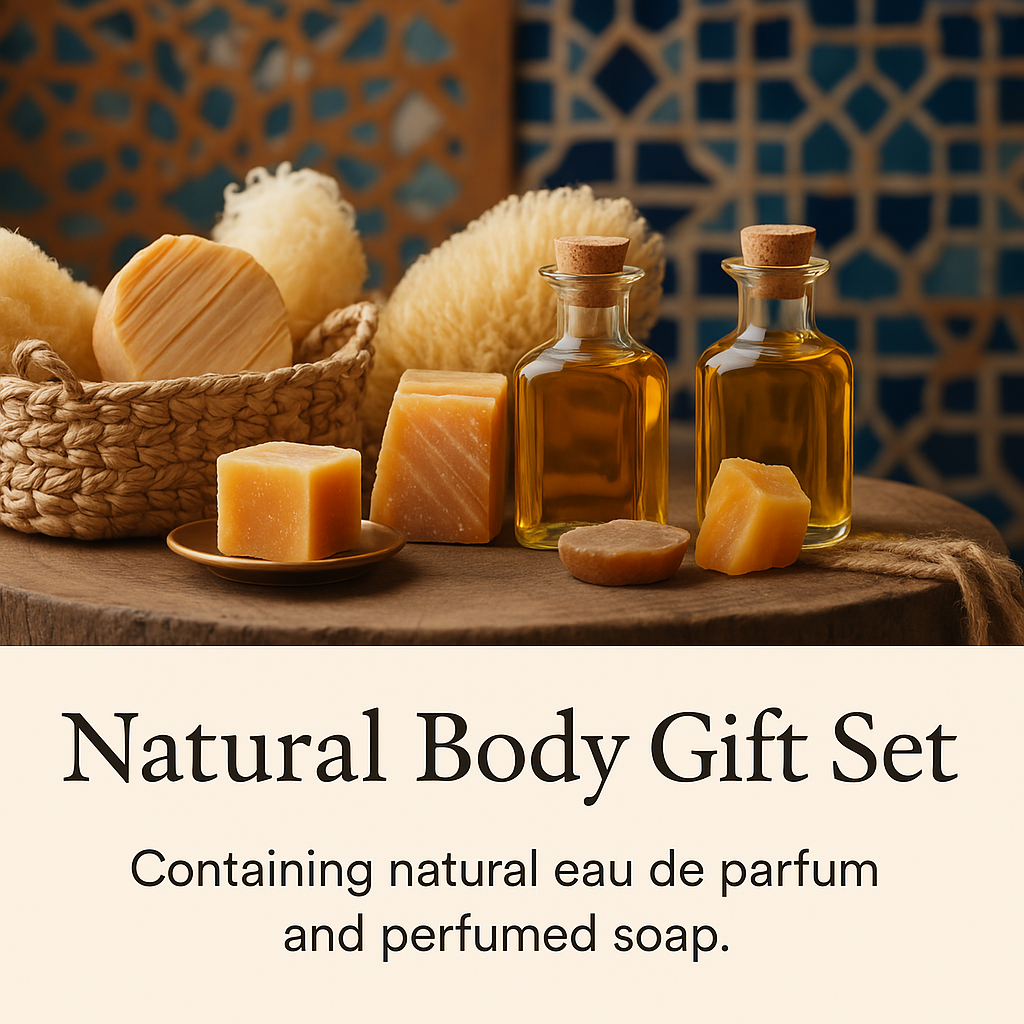 Natural Body Gift Set - Containing Natural Eau De Parfum and Parfumed Soap