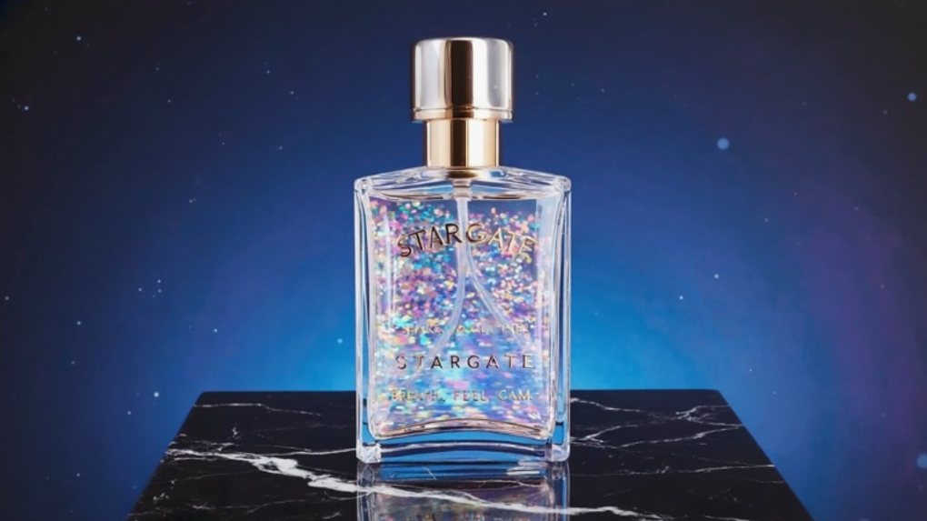 Stargate Sparkly Body Spray, White Musks Essence