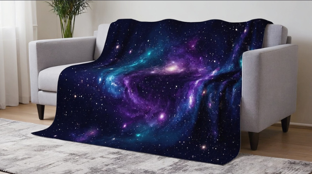 Stargate Galaxy Blanket